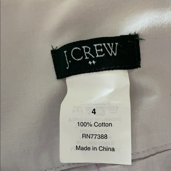 J. Crew Purple Watercolor Pocket Skirt - Picture 5 of 5
